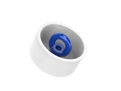 2.00" PVC conduit riser cap, part 2042-020