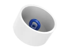 3.00" PVC conduit riser cap, part 2042-030