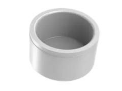 1.25" PVC conduit end cap, part 2046-012