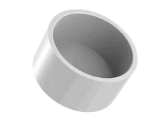 3.00" PVC conduit end cap, part 2046-030