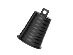 2.00" polyethylene poly pull plug — temporary conduit plug, part 2250-020L