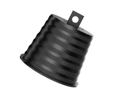 3.50" polyethylene poly pull plug — temporary conduit plug, part 2250-035