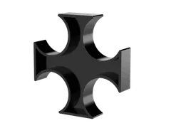 1.25" snap-in conduit clip spacer, part A4W-12