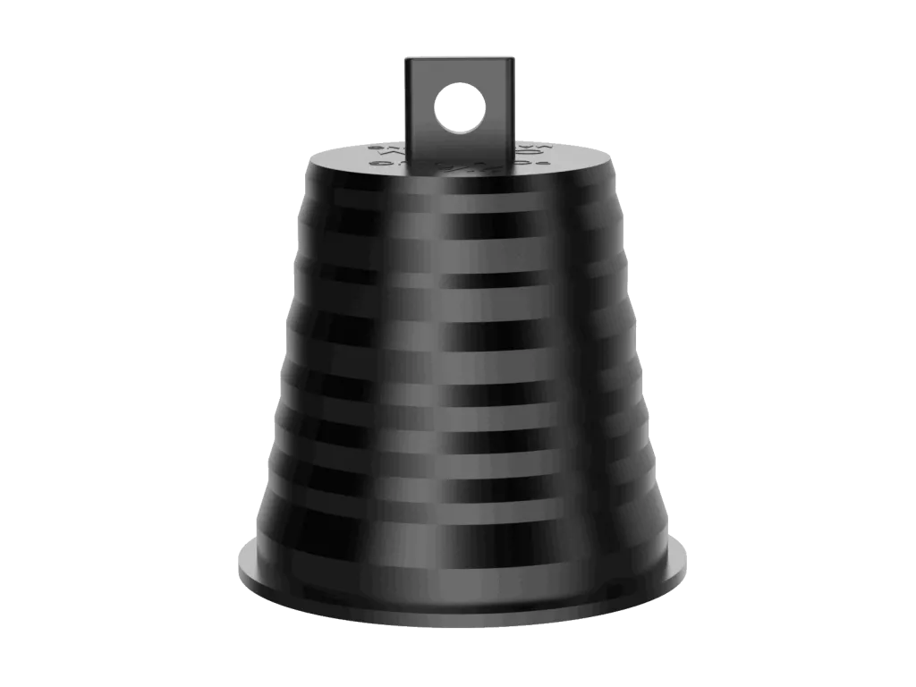 Polyethylene poly pull plug — temporary conduit plug by Innovative Plastics